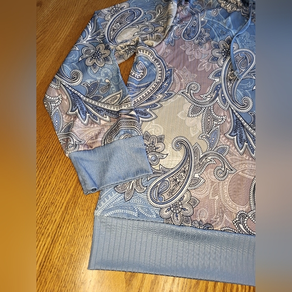 🖤NEW Just Fashion Hooded Silky Long Sleeve XXL - Picture 3 of 4